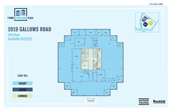 1919-1921 Gallows Rd, Vienna, VA for rent Floor Plan- Image 1 of 1