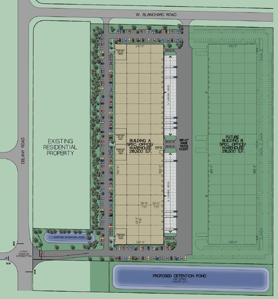 2431 N Delany Rd, Waukegan, IL for rent - Site Plan - Image 2 of 2