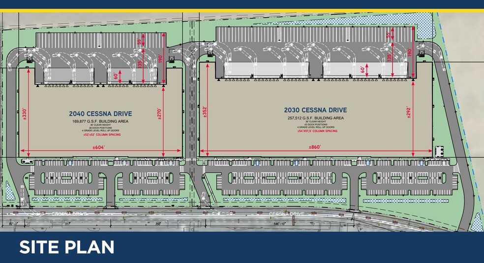 2040 Cessna Dr, Vacaville, CA for rent - Site Plan - Image 1 of 5