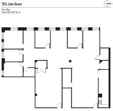 70 E Lake St, Chicago, IL to rent Floor Plan- Image 1 of 13