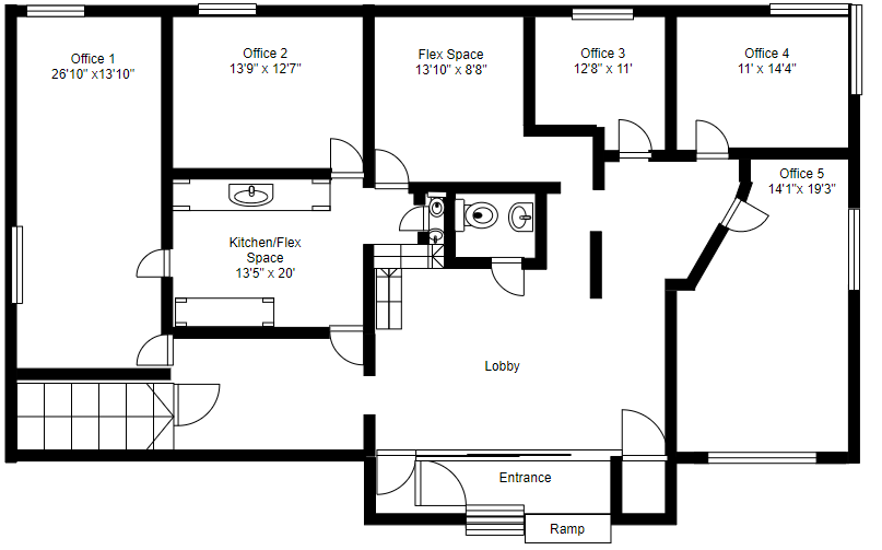 6 Wierk Ave, Liberty, NY for rent - Floor Plan - Image 2 of 4