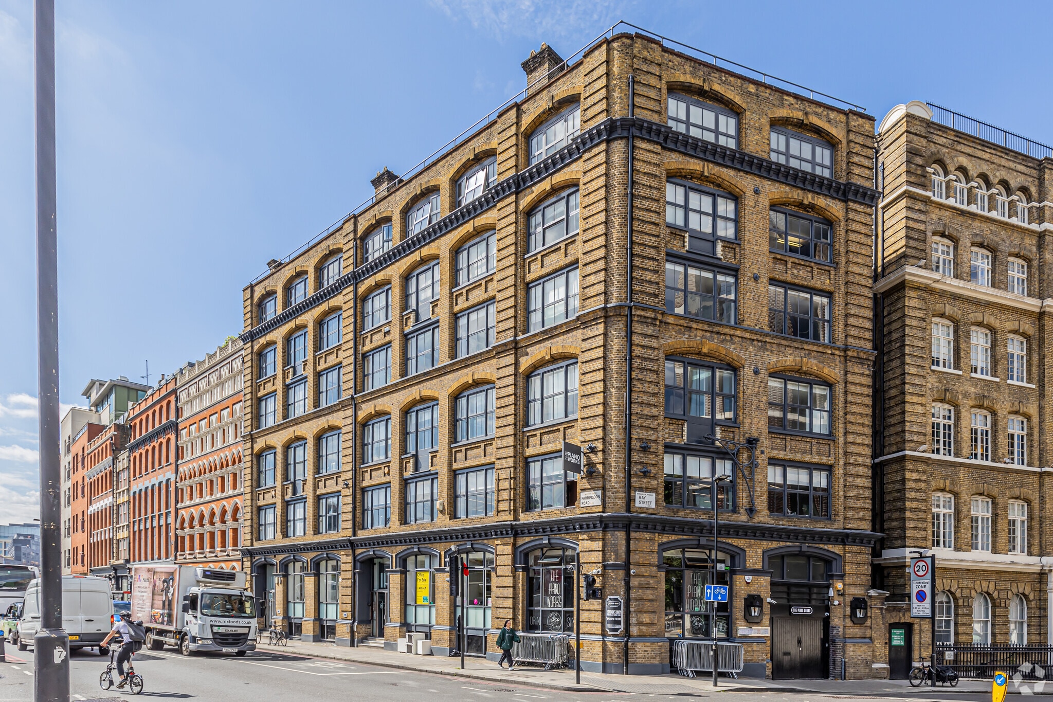 113-117 Farringdon Rd, London to rent Building Photo- Image 1 of 12
