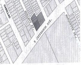 10201 E Jefferson Ave, Detroit, MI for sale Plat Map- Image 1 of 1