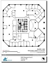 2001 Sheppard Ave E, Toronto, ON to rent Floor Plan- Image 1 of 1
