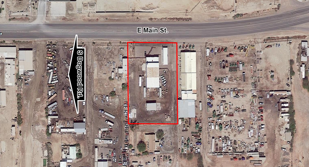 803 E Main St, El Centro, CA for sale - Aerial - Image 2 of 10