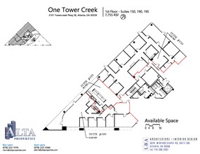 3101 Towercreek Pkwy SE, Atlanta, GA for rent Floor Plan- Image 1 of 1