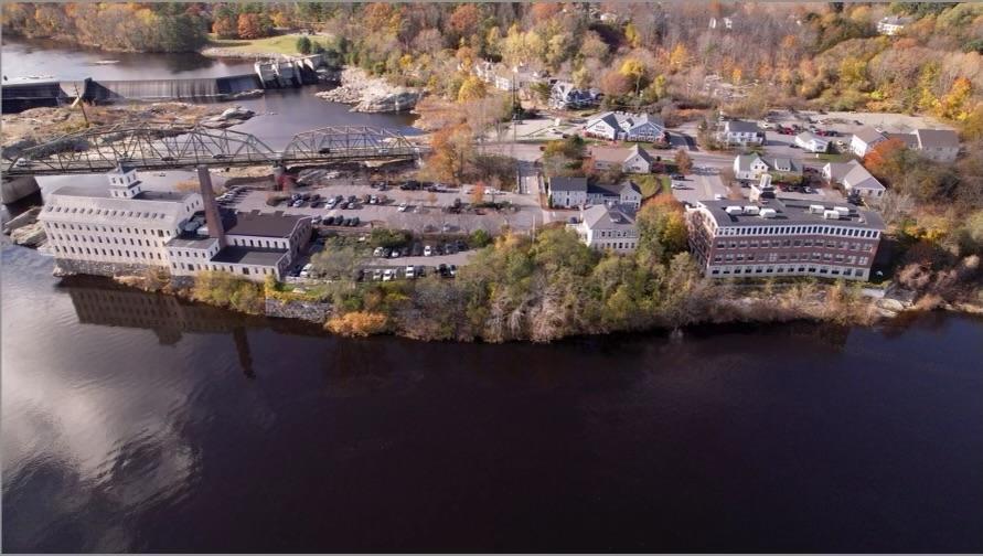 Bowdoin Mill, Topsham, ME for rent - Aerial - Image 3 of 3