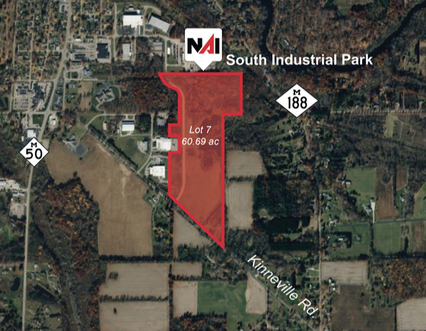 Eaton Rapids Industrial Parks, Eaton Rapids, MI for sale - Aerial - Image 3 of 3