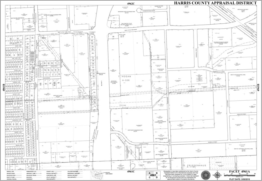 10648 W Little York Rd, Houston, TX for rent - Plat Map - Image 2 of 2