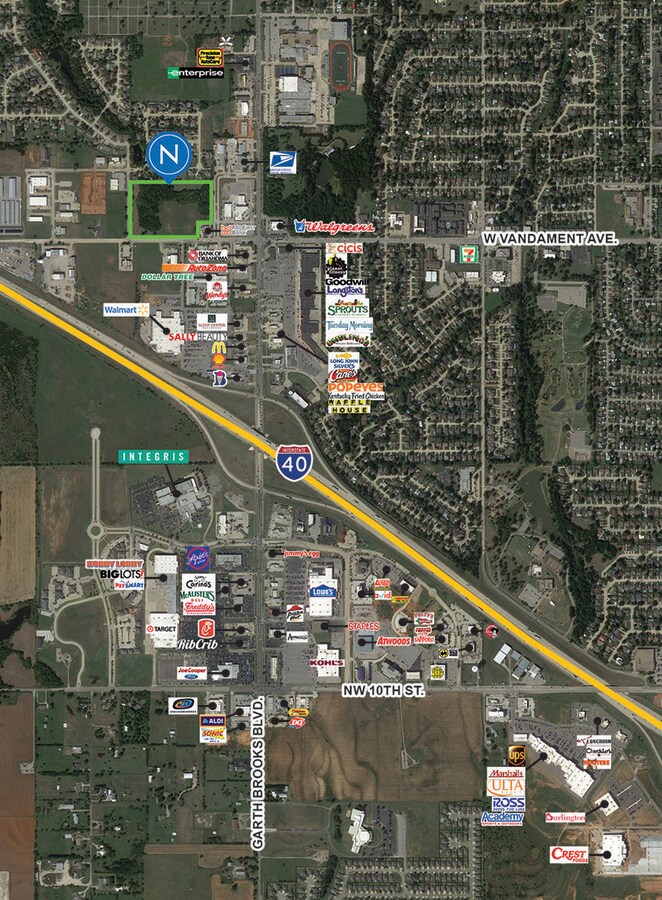 Vandament & Westport Blvd Vandament Ave, Yukon 73099 Land for Sale