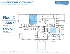 1401 Medical Pky, Cedar Park, TX for rent Floor Plan- Image 1 of 1