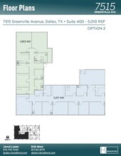 7515 Greenville Ave, Dallas, TX for rent Floor Plan- Image 2 of 3