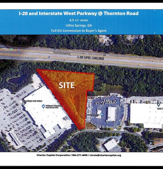 I20 & Thorton Rd, Lithia Springs, GA 30122 Land for Sale UK