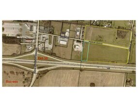 Stanley Rice Rd, Smiths Grove, KY - aerial  map view