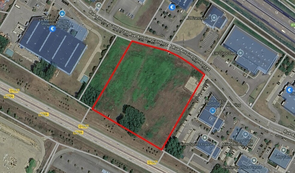 Land in Villefontaine for sale - Site Plan - Image 3 of 3