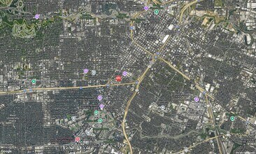 4104-4118 Fannin St, Houston, TX - aerial  map view - Image1