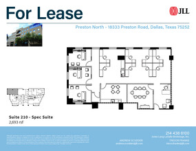 18333 Preston Rd, Dallas, TX for rent Floor Plan- Image 1 of 1