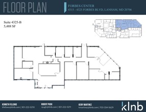 4315-4325 Forbes Blvd, Lanham, MD for rent Floor Plan- Image 1 of 1