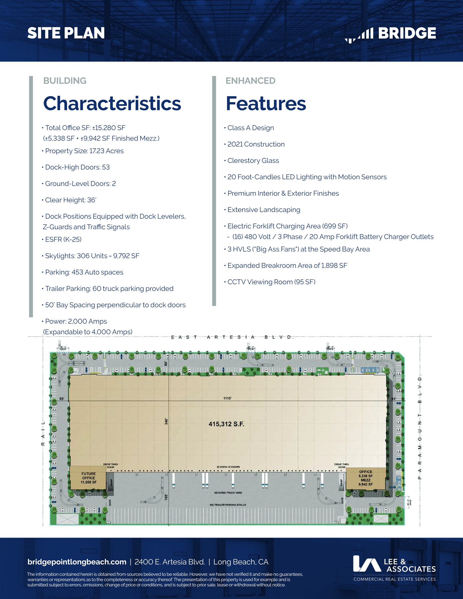 2400 E Artesia Blvd, Long Beach, CA to rent Site Plan- Image 1 of 9