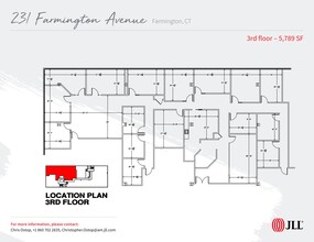 231 Farmington Ave, Farmington, CT for rent Site Plan- Image 1 of 1