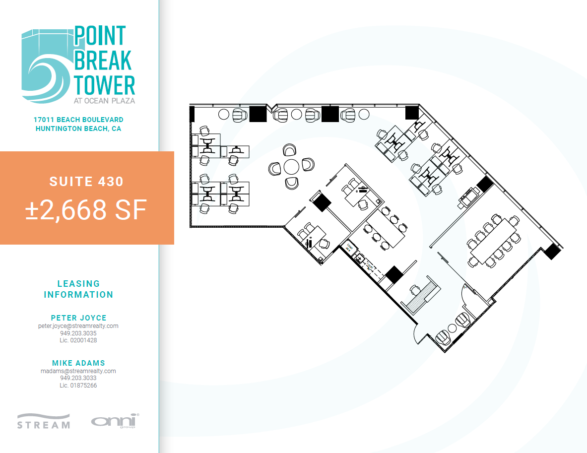 17011 Beach Blvd, Huntington Beach, CA for rent Floor Plan- Image 1 of 5