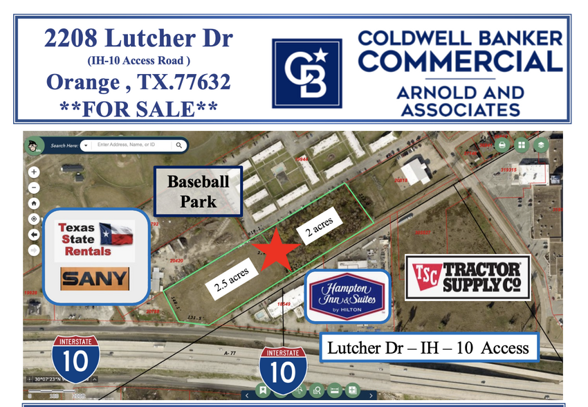 2208 Lutcher Rd, Orange, TX for sale - Building Photo - Image 1 of 1