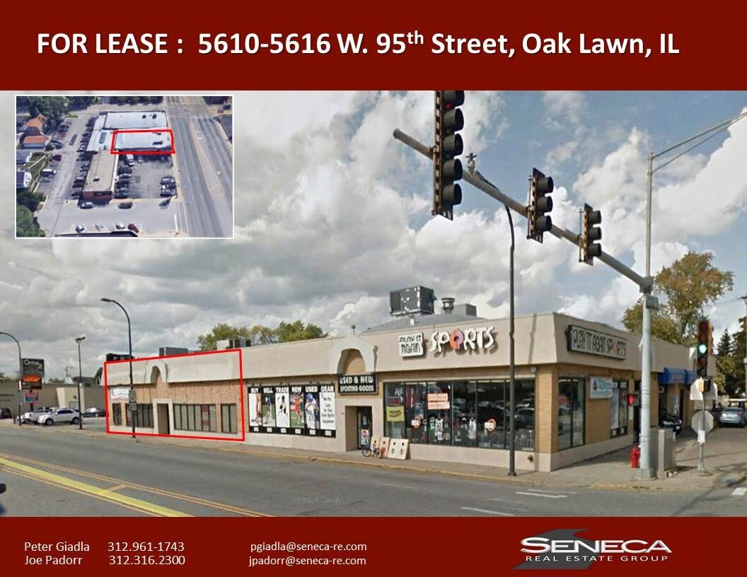 5600-5620 W 95th St, Oak Lawn, IL to rent Building Photo- Image 1 of 6