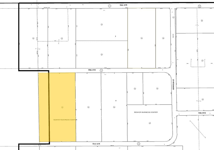 11475 E 53rd Ave, Denver, CO for rent - Plat Map - Image 2 of 7