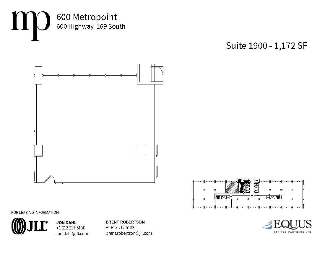 600 Highway 169 S, Saint Louis Park, MN for rent Floor Plan- Image 1 of 1