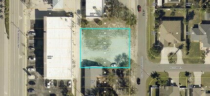 2718 Santa Barbara Place Pl, Cape Coral, FL - aerial  map view