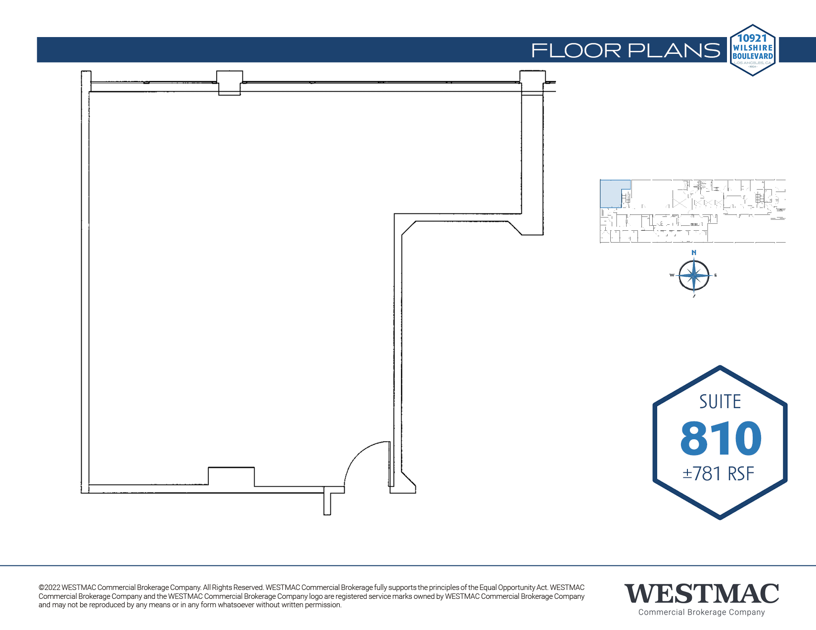 10921 Wilshire Blvd, Los Angeles, CA for rent Floor Plan- Image 1 of 1