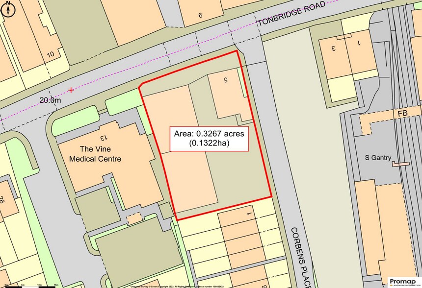 Tonbridge Rd, Maidstone ME16 8RL Land at Corbens Place UK