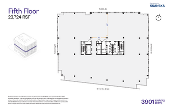 3901 N Fairfax Dr, Arlington, VA for rent Floor Plan- Image 1 of 4