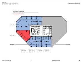 1300 N 17th St, Arlington, VA for rent Floor Plan- Image 1 of 1