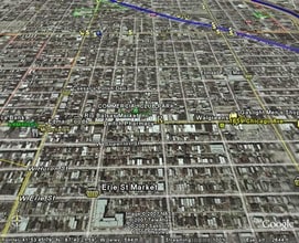 1659 W Chicago Ave, Chicago, IL - aerial  map view