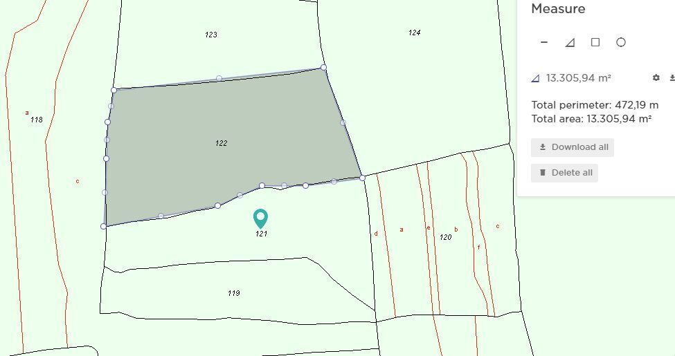 Land in Jumilla, Murcia for sale - Site Plan - Image 2 of 2