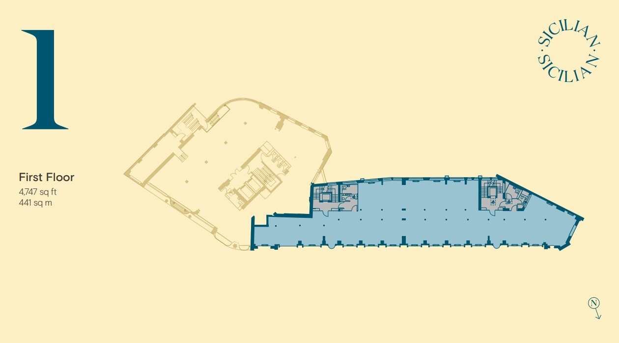 Sicilian Av, London to rent Floor Plan- Image 1 of 1
