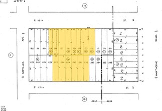 4455 W 117th St, Hawthorne, CA for sale Plat Map- Image 1 of 1