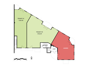 9236 SE Woodstock Blvd, Portland, OR for rent Floor Plan- Image 1 of 2