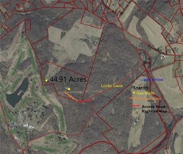 266 Lucky Ln, Dawson, PA - aerial  map view