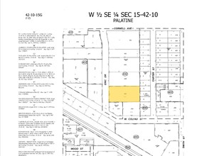 245-255 N Eric Dr, Palatine, IL for sale Plat Map- Image 1 of 1