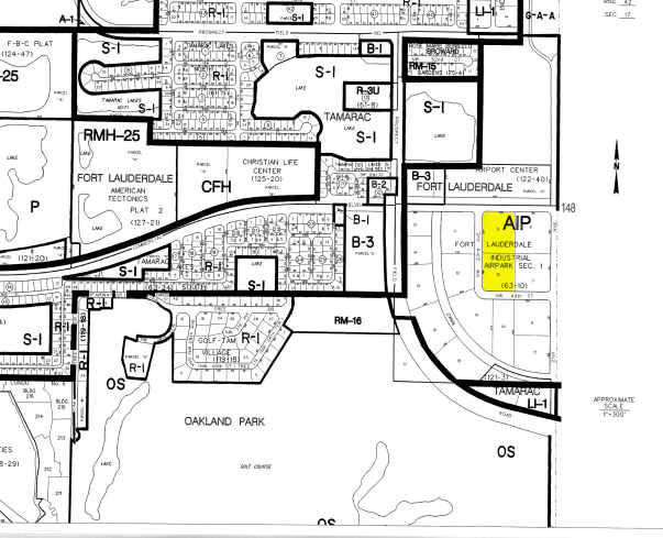 2200 W Commercial Blvd, Fort Lauderdale, FL for rent - Plat Map - Image 2 of 2