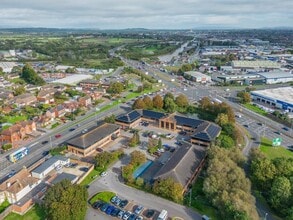 Olympus Park Business Centre, Quedgeley, GLS - AERIAL  map view
