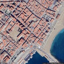Vinaròs - Aerial  map view