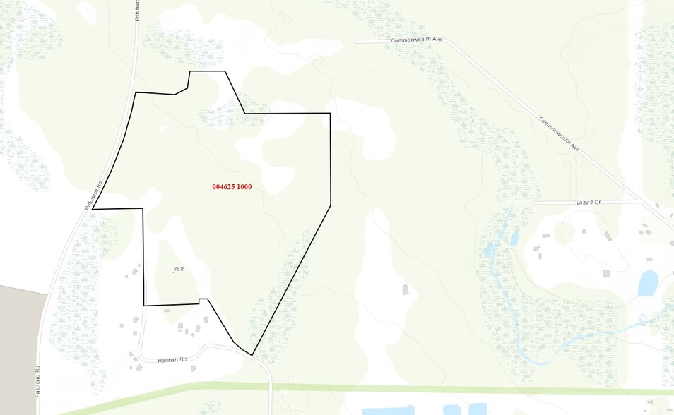 Pritchard Rd, Jacksonville, FL for sale - Plat Map - Image 1 of 1