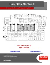 350 E Las Olas Blvd, Fort Lauderdale, FL for rent Floor Plan- Image 2 of 2