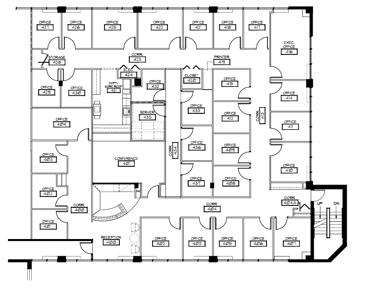 3200 Tower Oaks Blvd, Rockville, MD 20852 - Unit 400 -  - Floor Plan - Image 1 of 1