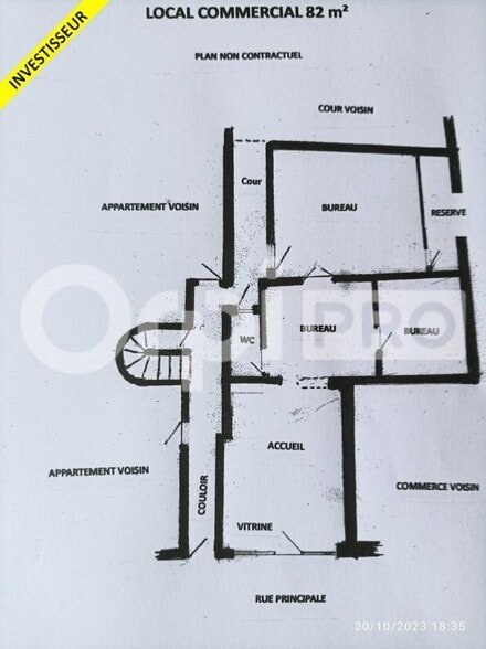 Retail in La Chapelle-en-Serval for sale - Floor Plan - Image 3 of 8