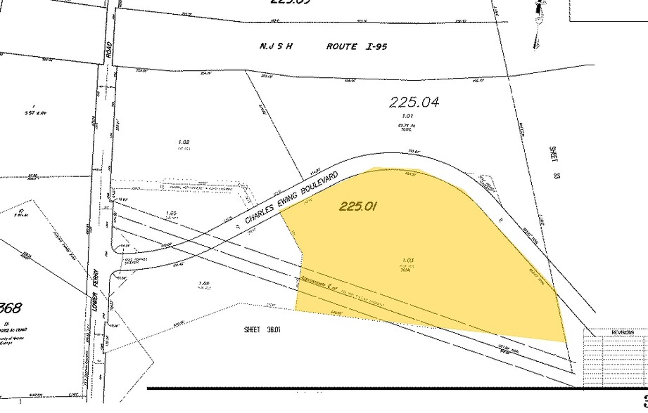 801 Princeton South Corporate Ctr, Ewing, NJ for rent - Plat Map - Image 2 of 7