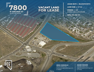 More details for 7800 N Virginia St, Reno, NV - Land for Rent